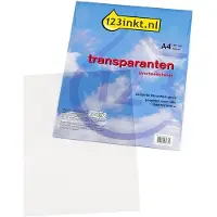 123inkt transparanten voor laserprinters (25 bladen)