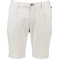 New Zealand NZA goodwood korte broek beige effen normale fit katoen