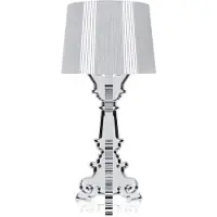 Kartell Tafellampe , Bourgie, dimbare, Metallic, Woonkamer, Kunststof, Designer