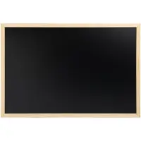 123inkt krijtbord met houten frame magnetisch (40 x 60 cm)