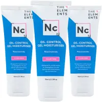 The Elements 3x Clear Skin Oil Control Gel Moisturiser 75 Ml