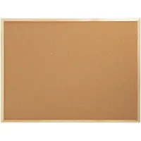123inkt prikbord met houten frame 80 x 60 cm