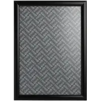 123inkt kliklijst met zwarte aluminium frame A3