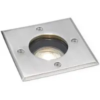 123inkt 123led grondspot Athene RVS geschikt voor 1x GU10