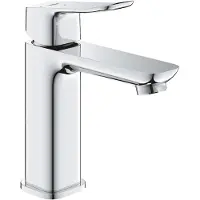 GROHE Dice - Wastafelkraan met Push-Open waste, koude start, chroom 1018360000