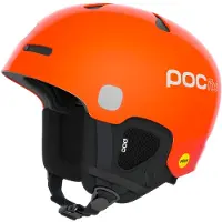 POC - Kinder skihelmen - POCito Auric Cut MIPS Fluorescent Orange voor Unisex - Kindermaat 48-52 cm - Oranje