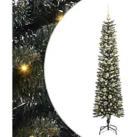 vidaXL - Kunstkerstboom - met - 300 - LED - Groen - 50.5 - x - 50.5 - x - 180 - cm
