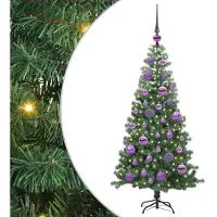vidaXL Kerstboom Groen 120 cm PVC