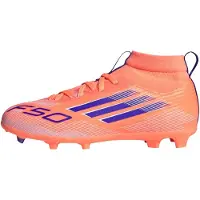 Adidas Sportschoen 'F50 League' blauw / oranje / koraal / offwhite