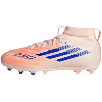 Adidas Sportschoen 'F50 Sparkfusion League' blauw / pasteloranje / lichtoranje / wit
