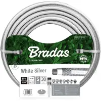 Bradas tuinslang NTS White Silver 1/2 inch 30 meter