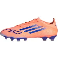 Adidas Voetbalschoen 'F50 Pro' blauw / oranje / koraal / offwhite