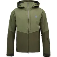 Black Diamond - Ski jassen - M Recon Stretch Shell Tundra Dark Moss voor Unisex van Nylon - Maat S - Groen