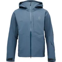 Black Diamond - Ski jassen - M Recon Stretch Shell Midnight Blue voor Unisex van Nylon - Maat S - Blauw