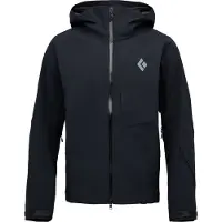 Black Diamond - Ski jassen - M Recon Stretch Shell Black voor Unisex van Nylon - Maat M - Zwart