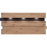 Innostyle Memphis wandpaneel van houtmateriaal Artisan eik 202x93x26 cm