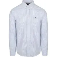 Tommy Hilfiger Overhemd 'HERITAGE' lichtblauw / wit