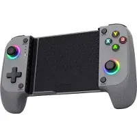 Trust GXT 735G Mylox Draadloze Mobiele Gaming Controller - Bluetooth 5.0 – Geschikt voor iPhone en Android – Dual Vibration Feedback – RGB-verlichte knoppen – Grijs