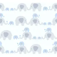 A.S. Création Little Love blauw behang | 381131