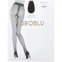 Oroblu Riga Lux 20 Panty Dames Panty - BlackSilver - Maat M