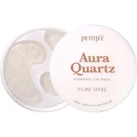 Petitfee Aura Quartz Hydrogel Eye Mask Pure Opal - 80 g / 40 pcs