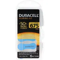 Duracell DA675 hoorapparaat batterij - Blauw