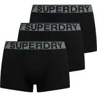 Superdry Boxershorts grijs / zwart