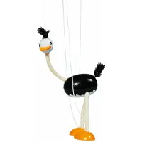 Goki Marionet - Struisvogel - H33Cm - Hout - 3 Jaar