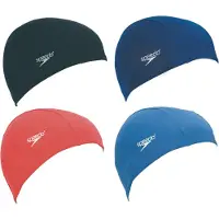 Speedo badmuts polyester zwart one size