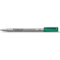 Staedtler Lumocolor 315-folielijnstift, watervast, lijndikte 1,0 mm, groen