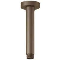 Hotbath Cobber Douchearm Plafondmontage Rond 15cm Verouderd Messing CB452