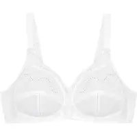 Triumph - Doreen+Cotton 01 N - WHITE - Vrouwen - Maat D100