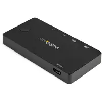 StarTech.com KVM-schakelaar - StarTech - SV211HDUC - 4K Ultra HD - 2 poorten - USB Type-C