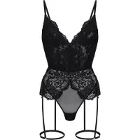 Hunkemoller Body 'Whitney' zwart
