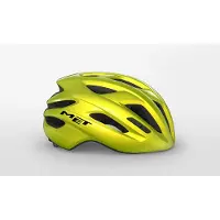 Met Idolo Mips Lime Yellow Metallic Glossy Helm || Maat: One Size (52-59 cm)