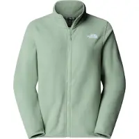 The North Face Functionele fleece jas 'Glacier' pastelgroen / wit