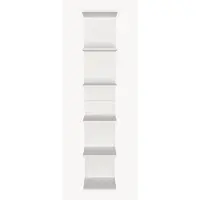 En.casa Wandplank Surahammar 180x34,5x30 cm wit