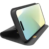SBS mobile Flip cover Apple iPhone 16 Zwart Flip Case, Inductieve lading, Met standfunctie, Stootbestendig