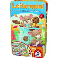 ISBN - Ladder Game (Leiterspel) - Kinderspel - Klassiek bordspel met dobbelsteen - vanaf 4 jaar - 2-4 spelers