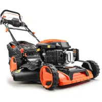 FUXTEC Benzin Rasenmäher FX-RM5196eS-PRO mit E-Start und regulierbarem Selbstantrieb
