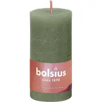 Bolsius 8x Bolsius, Kaarsen, Zuilkaars Rustiko 10x5 o-gn