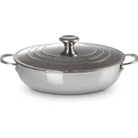 Le Creuset Rvs Provencaalse Pan 30cm 4,3l