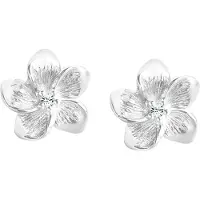 Elli Oorbellen 'Frangipani Blüte' zilver