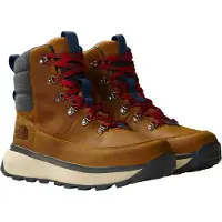 The North Face - Warme wandelschoenen - Bergen Leather WP M Timber Tan voor Unisex - Maat 9 US - Bruin