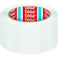 TESA Plakband PVC - Wit - 66M x 50mm - Verpakkingstape