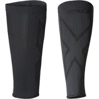 2XU Compressie Unisex Kuitbeschermers Titanium/Zwart