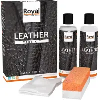 Oranje Furniture Care leer bescherm en onderhoud set 2x250ml maxi