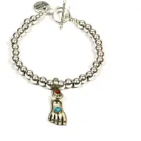 Heaven Eleven ballchain met blauwe boeddha