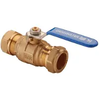 Raminex kogelkraan knel 28x28mm recht