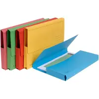 Exacompta FOREVER Pak van 25 pocketmappen 290g/m2 - 24x32cm voor A4 - Geassorteerd - 47770E